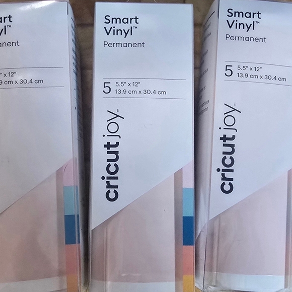 Cricut Other - Cricut Joy Smart Vinyl Permanent - Multicolor Pack - 3 Packs